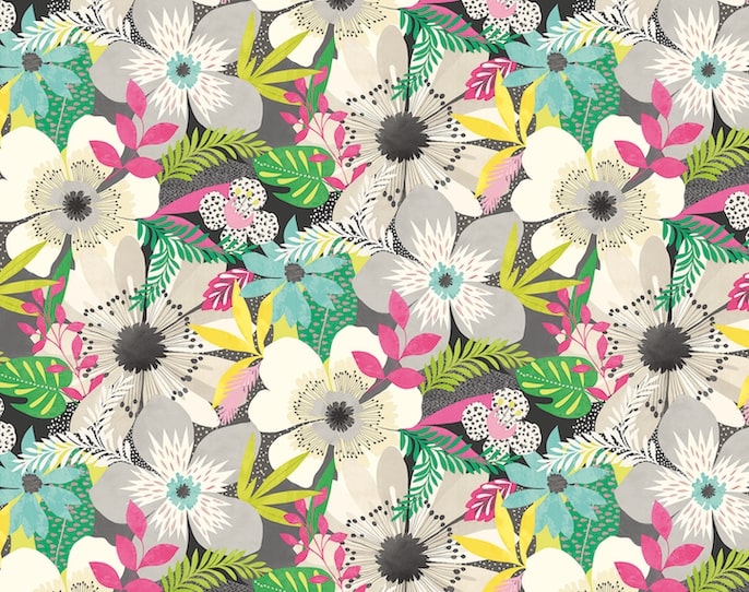 FLORAL RIOT - Chalk & Carbon – Ohpopsi